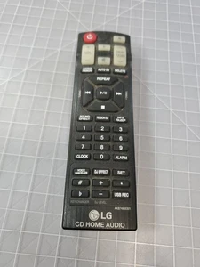 Mando a distancia LG (AKB75815301) para LG CD Home Audio - negro probado - Imagen 1 de 3