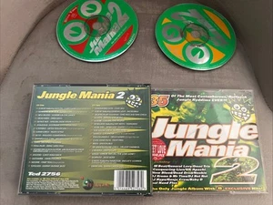 Jungle Mania 2 - Double CD - 35 Track NO BOOKLET Various Artists 1994 Telstar - Picture 1 of 1