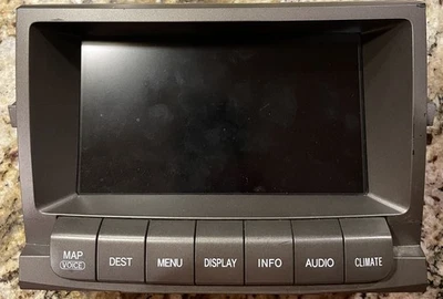 Pantalla de navegación multi pantalla Lexus GX470 2003-2005 86111-60120 OEM DAÑADO  Foto 1 de 3