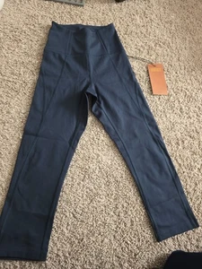 Girlfriend Collective 4012 BLUE Compressive High-Rise Legging SM 19.5" Inseam - Picture 1 of 7