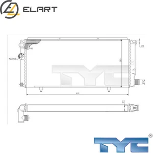 RADIATOR ENGINE COOLING 726-0014-R FOR PEUGEOT 205/Hatchback/Van/II A9A 1.8L - Picture 1 of 8