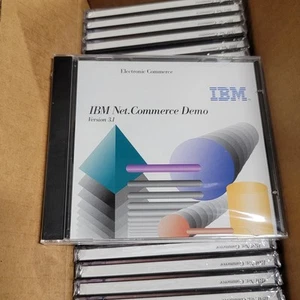 IBM Net. Commerce Demo Version 3.1 CD-ROM Software Electronic Commerce SEALED - Picture 1 of 3