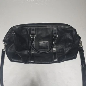 ROOTS Canada Black 22” Carry On Hold All Duffle Bag The Offering Part 3 - Picture 1 of 24