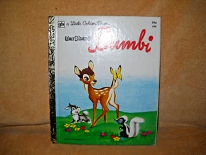 WALT DISNEY'S BAMBI~A LITTLE GOLDEN BOOK~1978 PRINT~VERY GOOD CONDITION, VGC - Picture 1 of 6