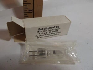 BOMBILLA MICROFILM BELL & HOWELL DE COLECCIÓN 24V/150W P/N 190600 - Imagen 1 de 3