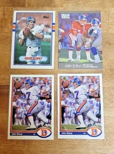 JOHN ELWAY HOF 1989-1991 🔥 Lot of 4 Upper Deck, Topps, Fleer Ultra - Bild 1 von 2