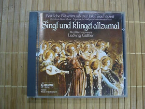 SINGT UND KLINGET ALLZUMALL - LUDWIG GÜTTLER. CD. CAPRICCIO DIGITAL. 1983 - Picture 1 of 4