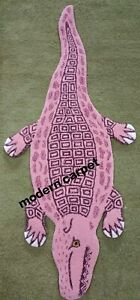 Crocodile Rug Handmade Tufted Rugs for Living Room Bedroom Kids Room in all Size