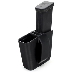 CUSTODIA DOPPIA RIVISTA PER GLOCK 17 9MM - SPARATUTTO LH - Per Cinture Fino a 11⁄2" - Foto 1 di 6
