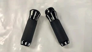 FOR HARLEY CLEAR CUT THROTTLE BY WIRE GRIP SET FITS:FLT/FLST/FXST - Picture 1 of 2
