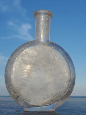 Botella años 1870-90 de la época de los zares. 4 pulgadas Foto 1 de 4