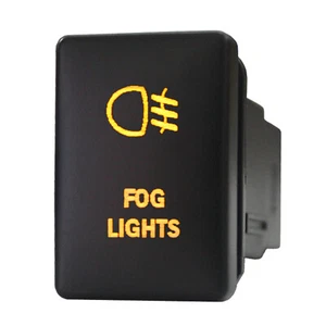 Druckschalter 917O Nebelscheinwerfer für Toyota RAV4 Prado 150 200 LED GELB 3A - Bild 1 von 1