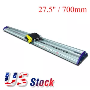 27.5" Foto PVC PET Cortador Protector Deslizante KT Tabla Recortadora Regla de Corte - Imagen 1 de 8