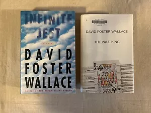 Infinite Jest David Foster Wallace 1996 1st Edition/8th ERROR Pale King 2 Books - Imagen 1 de 15