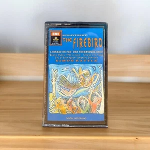 Stravinsky The Firebird By Simon Rattle Cassette Tape - Picture 1 of 6