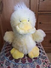 Vintage Jade Swinton Manchester Fluffy Yellow Duck Chick Plush Soft Toy 13"