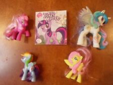 My Little Pony - lot of 4 figures and "The Ticket Master" mini booklet
