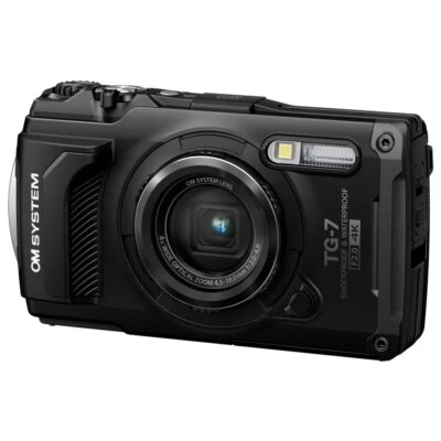 OLYMPUS 1day shippinng [New] OM SYSTEM OM SYSTEM Tough TG-7 Black from Japan