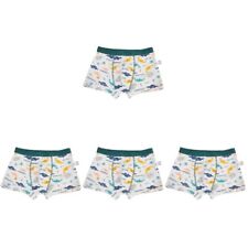 4 Pack Little Boys Cotton Brief Underpant for Child Breathable Briefs