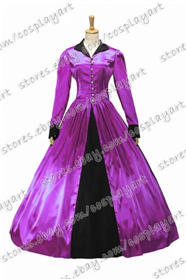 Mujeres Clásico Lolita Brocado Botón Vestido de Baile Noche Elegante Vestido de Lujo Foto 1 de 4