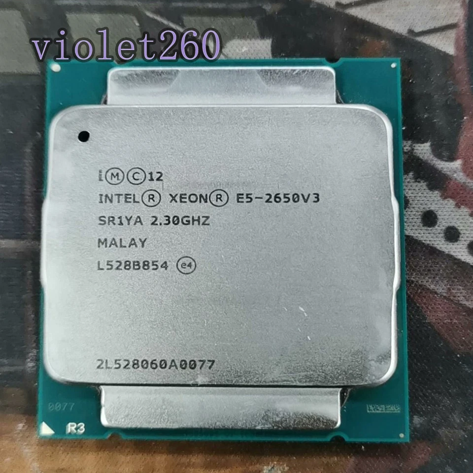 Intel Xeon E5-2650 V3 LGA2011 Server CPU Processors 2.3GHz 25MB 9.6GT/s SR1YA - Image 1 of 1