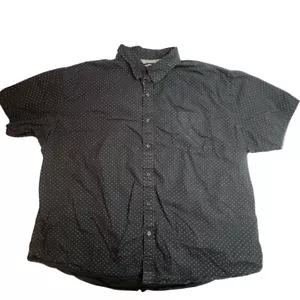 Camicia Monument uomo 4X bottoni manica corta elegante casual colletto papà top - Foto 1 di 8