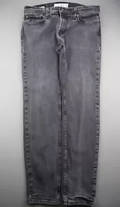 Herren Hollister Jeans Super Skinny Epic Flex Stretch Schwarz Gr. 32x30 (Msr 32x28) - Bild 1 von 9