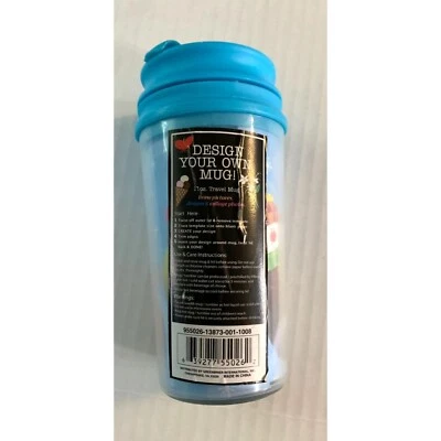 Design Your Own Travel Mug Snowman Sports Basketball Soccer Plastic - Изображение 1 из 3