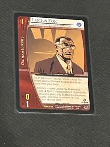 DC Origins Vs 1st Edition Lucius Fox - Picture 1 of 2