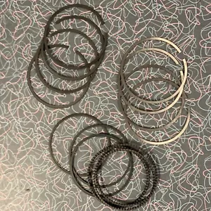 BMW S54B32 Piston Ring Set For Standard Bore OEM Pistons Only. 6 Cylinder Set - Imagen 1 de 1
