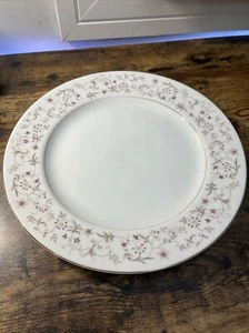 Kyoto Embassy 8082 China Pink Flower Gold Rim 12” Platter Plate - Picture 1 of 4
