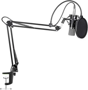 Maono XLR Condenser Cardioid Microphone with Boom Arm Kit & Pop Filter :: AU-A03 - Bild 1 von 5