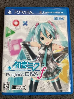 [ HATSUNE MIKU Project DIVA f ] PlayStation VITA Game soft From Japan - Image 1 of 4