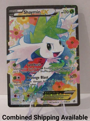 Shaymin EX (Full Art) RC21/RC25 Legendary Treasures: Radiant Collection   12041 - Image 1 of 2
