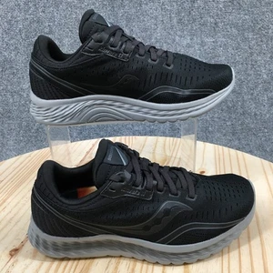 Saucony Shoes Womens 6 Wide Kinvara 11 Running Sneakers Black Lace Up S10552-35 - Picture 1 of 18
