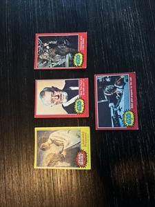 1977 Star Wars Trading Cards, 4 Card Set - Picture 1 of 5