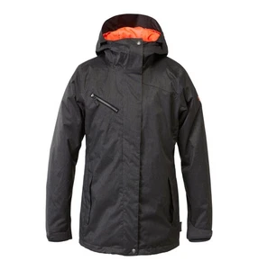 DC Reflect Insulated Snowboard Jacket Women's Size Medium Caviar Black New - Picture 1 of 1