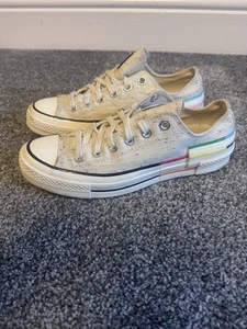 Converse Unisex Chuck 70 Pride LGBTQIA Low Sneaker Turnschuhe Gr. UK 5 - Bild 1 von 10
