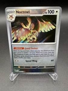 Noctowl (Poke Ball Pattern) 078/131 SV: Prismatic Evolutions Holo - Bild 1 von 4