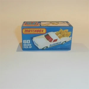 Pastilla crema Matchbox Lesney Superfast 60e Holden caja personalizada estilo K #7 - Imagen 1 de 4