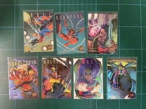 1995 Fleer Ultra X-Men 7 cards Hunters Stalkers Insert Chase - Picture 1 of 2