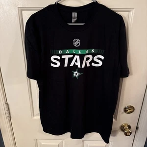 Dallas Stars Unisex T Shirt Black Logo Size Large NWOT - Picture 1 of 7