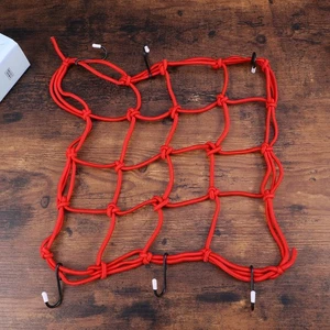 Marco trasero bicicleta red elástica pequeña carga moto bolsa equipaje cubierta - Imagen 1 de 11
