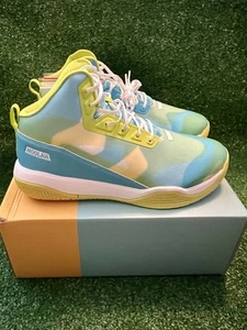 Zapatos de baloncesto Moolah Phantom 1 verde/amarillo/azul talla 9,5 nuevos en caja - Imagen 1 de 5