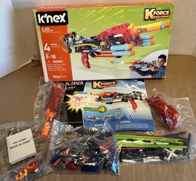 K’NEX K Force Build & Blast K-20X Building Set-NEW OPEN BOX - BAGS SEALED - Image 1 of 4