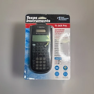 Texas Instruments TI-36X Pro Advanced Scientific 4-Line Calculator Dual-Power - Image 1 of 2