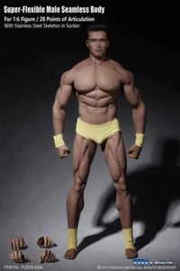 TBLeague PL2016-M34 1:6 Sacale Male Muscle Seamless Body Edelstahl Figur - Bild 1 von 9