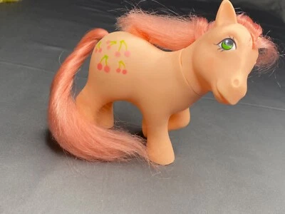 My Little Pony Vintage G1 Cerezas Jubileo Tierra Pony Original 1984 Limpio Foto 1 de 4