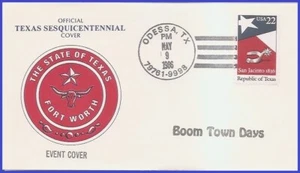 USA3 #2204 U/A UNKNOWN non FDC Republic of Texas - Picture 1 of 1