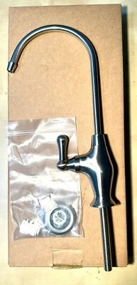 DELUXE Ceramic Disc Designer Faucet Coke Shaped Non-Air Gap Faucet Brushed Nicke - Image 1 of 4